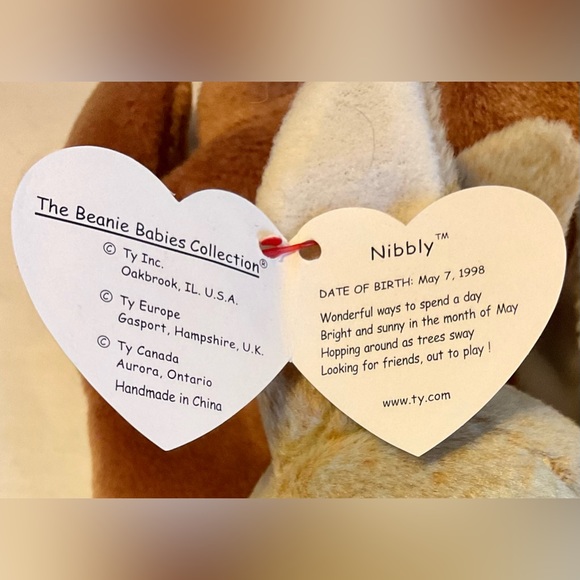 Ty Easter 🐣 Collection of beanie babies 🐑 & bunny rabbits 🐰 set - Picture 6 of 7